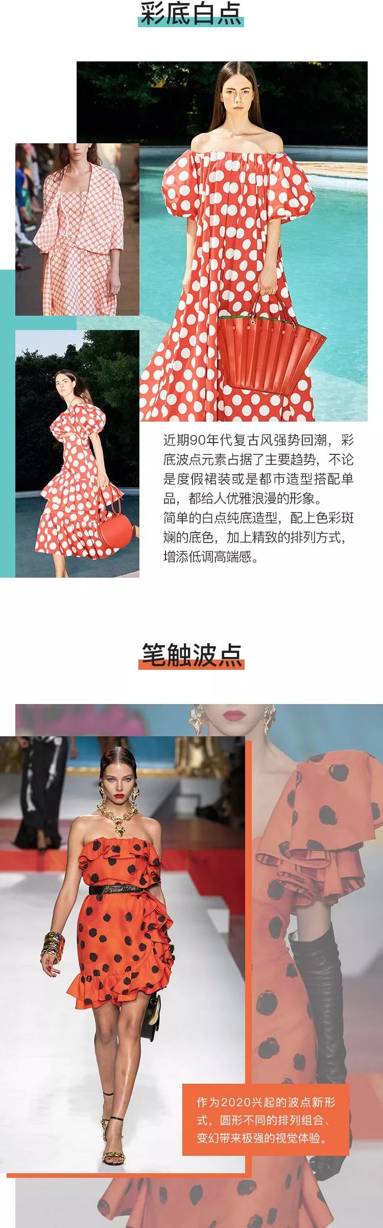 可盐可甜,你不可错过的2020春夏流行元素——波点