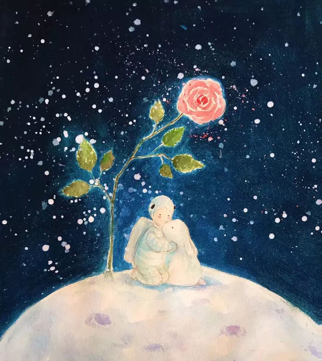 治愈系插画师我愿意像画里的女孩这样生活