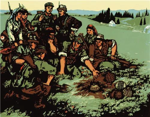 光辉与荣耀新疆兵团版画文献巡展走进兵团第十三师