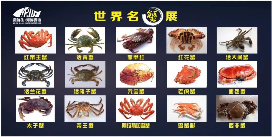 【罗鲜生海鲜姿造】环球蟹宴来袭!豪华海鲜盛宴享不停!