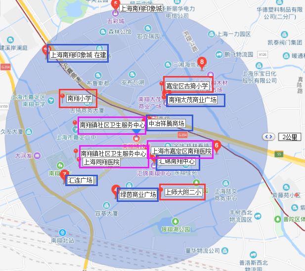 上海嘉定南翔地图图片