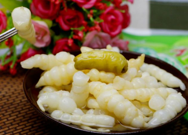 春天百货甘露子又名宝塔菜螺丝菜地溜子是小时候的回忆了