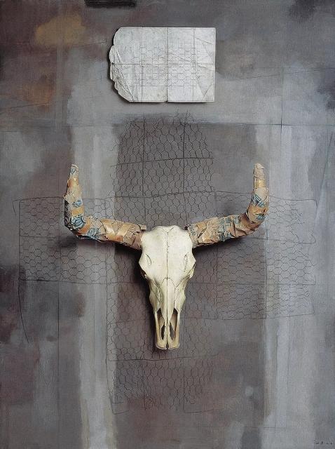 冷军画烂牛角,正的卖483万反的卖19万,放大10倍一个细节定成败