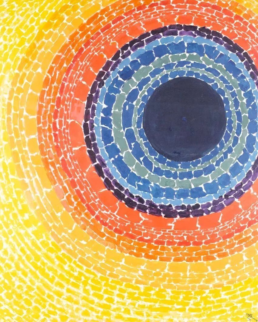 令人愉悦的色彩之光美国女艺术家阿尔玛托马斯