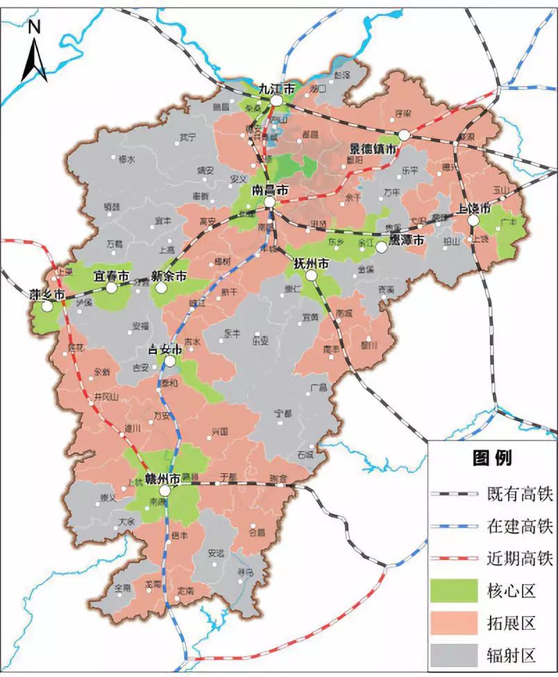 江西高铁经济带发展规划20192025年重磅发布