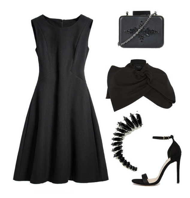 永恒经典的小黑裙,依旧是女孩们衣柜里,绝不出错的打扮