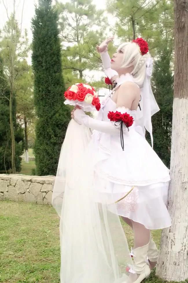 崩坏3 德丽莎 白丝花嫁 小姐姐超可爱!抱走了!