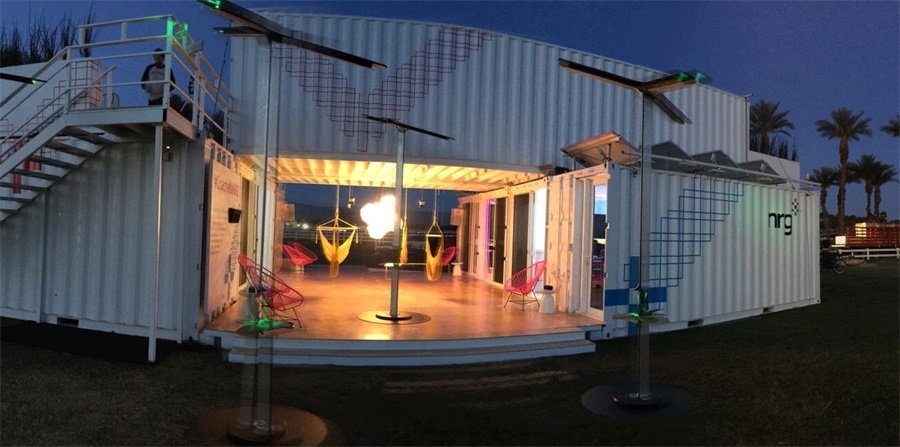 案例i酷时尚集装箱营地科切拉音乐艺术节上海集装客