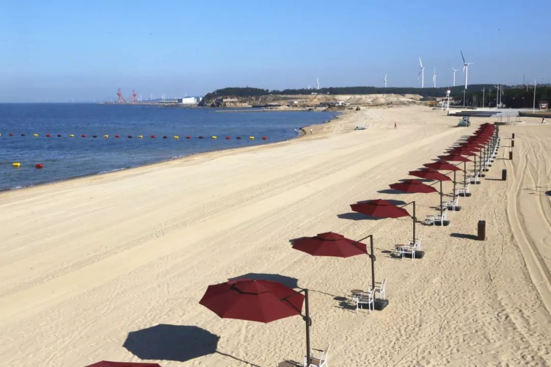 东浦湾海水浴场建设新进展预计明年正式对外开放