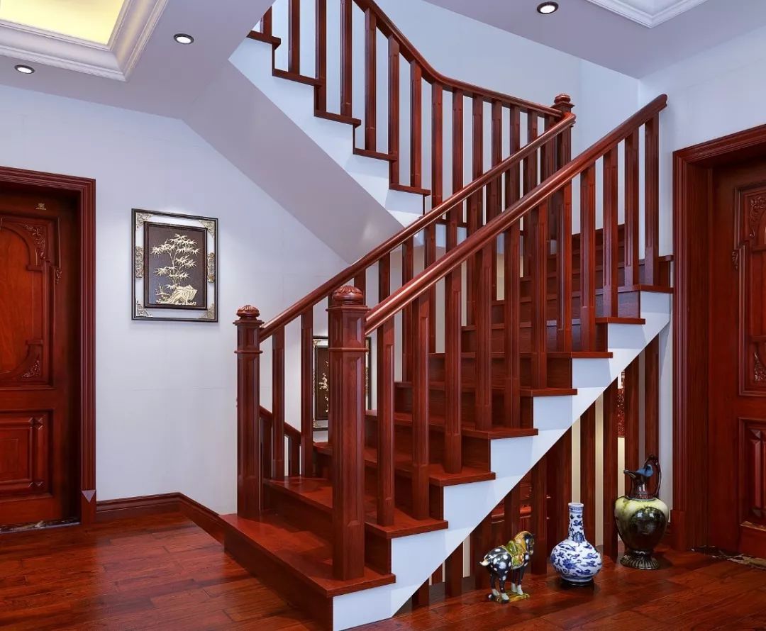 上海楼梯展新中式楼梯走的是台阶看的是意境