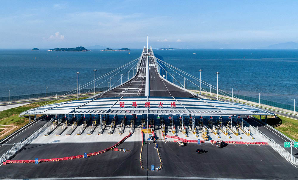 港珠澳大桥全景图片图片