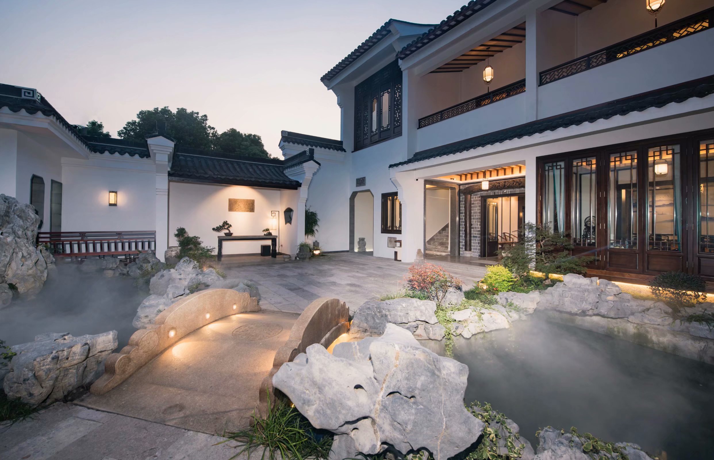 村里开了个高档民宿