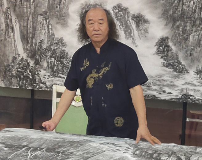 魅力中国艺术推选人物霍刚中国书画名家第844期