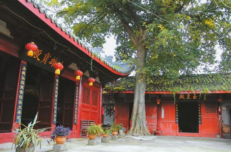 慧严寺,原名"五鼓庙,位于蓬溪县金桥乡过军坝村.