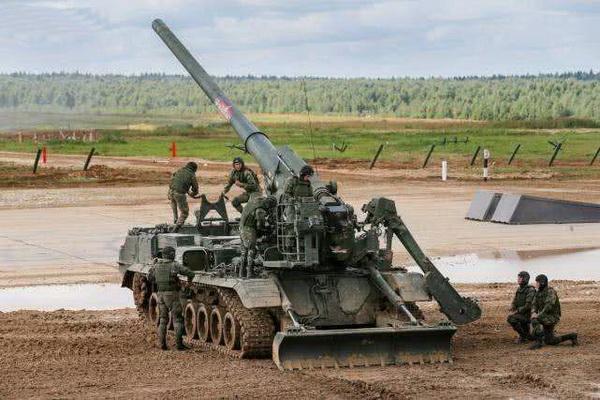 俄罗斯152牵引榴弹炮图片
