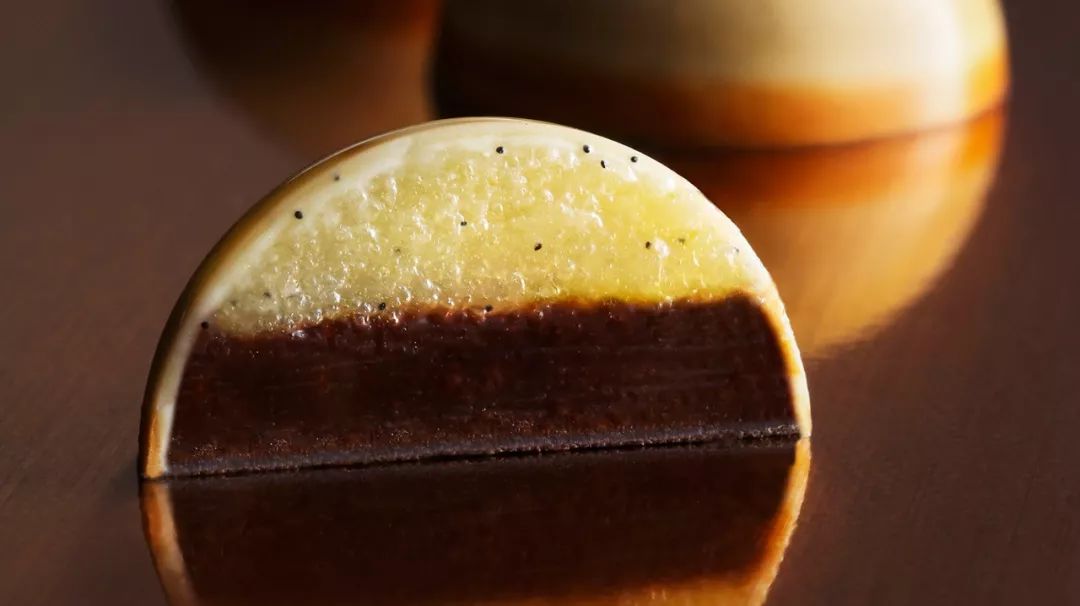 快看巧克力糖果的甘纳许切面,层次丰富如迷你版法甜!