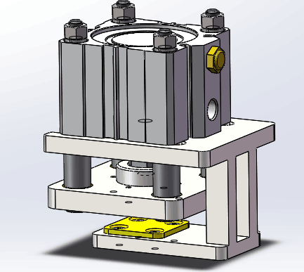 路锥自动装车摆放装置机械结构设计