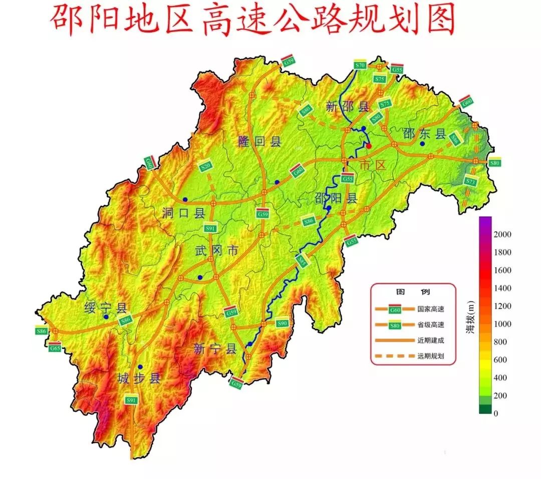 武冈到白仓高速线路图图片