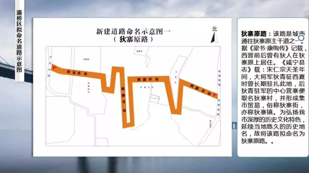 【灞桥61关注】灞桥14条新建道路正式命名!名字亮了～