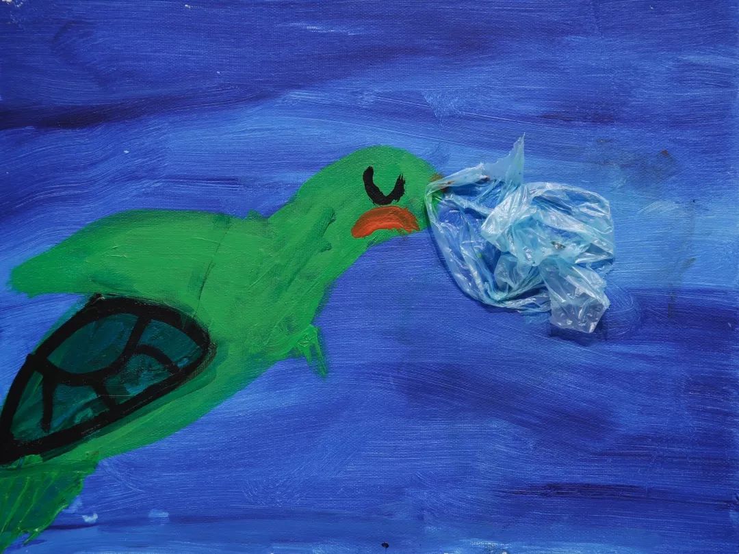 50位萌宝53件垃圾艺术作品亮相海洋环保艺术周