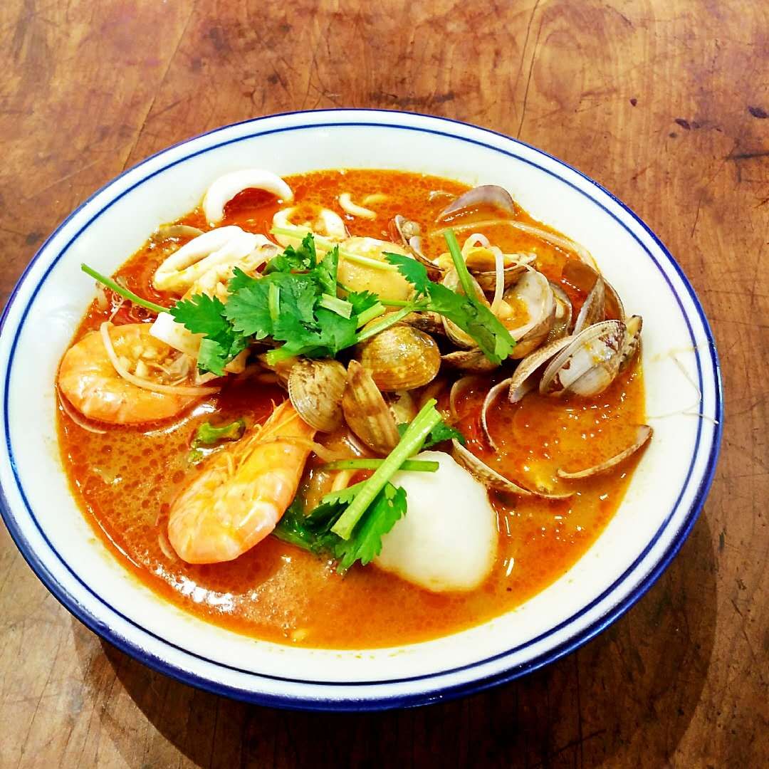 沙茶面,是一道著名的汤类面食小吃.