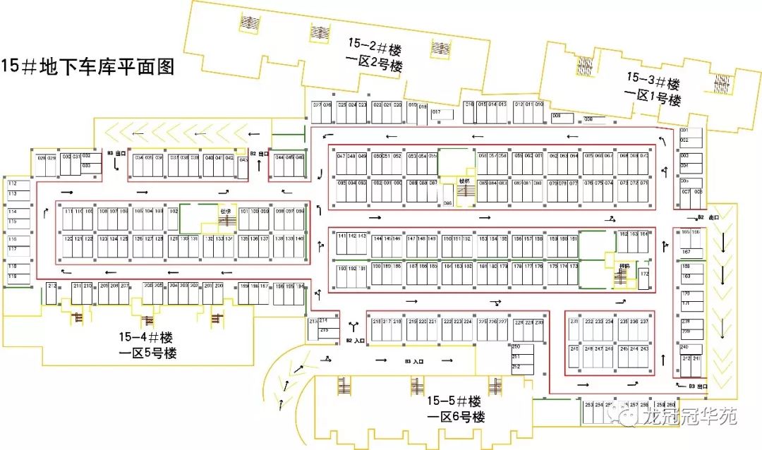 地下车库平面图画法图片