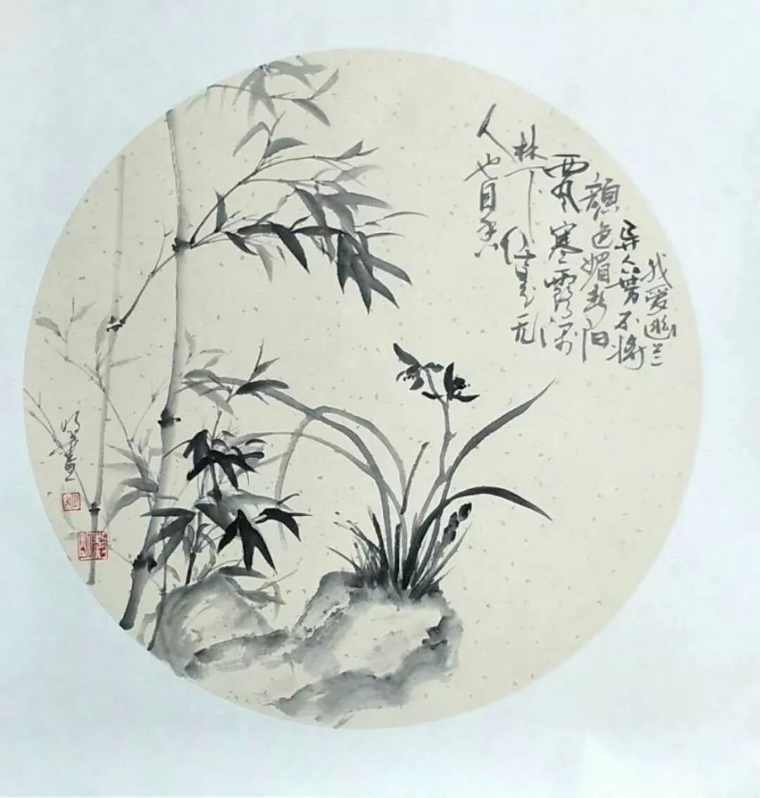 shine 绘画课堂 | 中国水墨画《兰》零基础学员招募中_作品