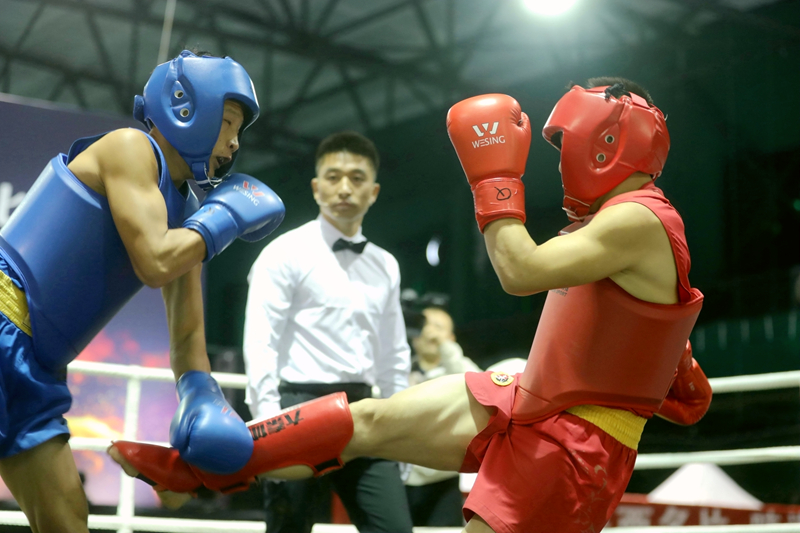 陕西省首届自由搏击比赛开赛