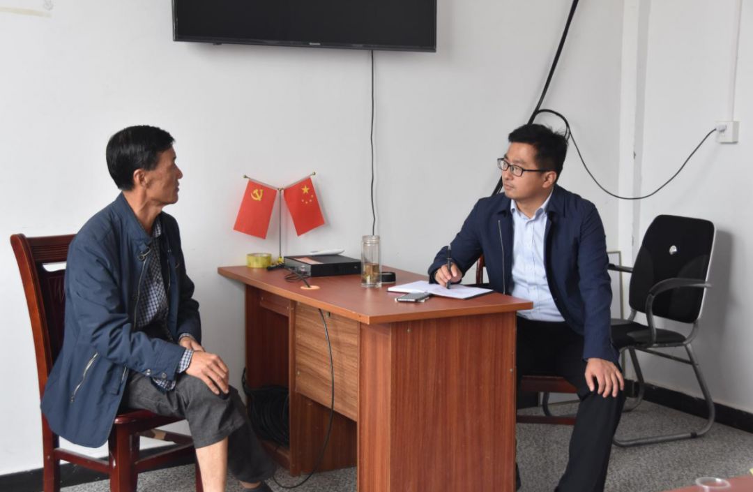 组织部长叶旭深入顺河开展调研