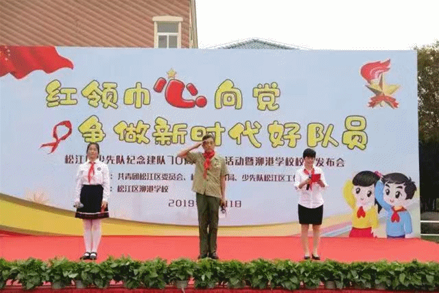 【精彩活动】红领巾心向党,争做新时代好队员