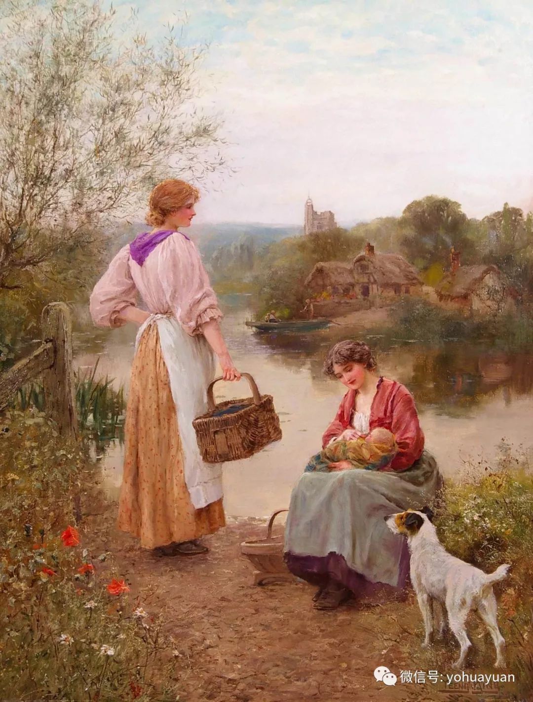 油画人物欣赏——亨利·约翰·耶恩