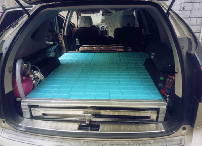 比亚迪唐改装床车餐车自驾游玩到天边都不怕