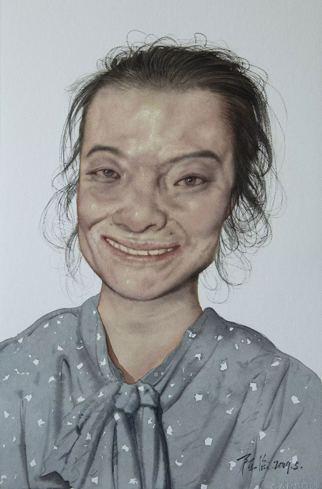 浮生若梦陈流水彩画作品展在浙江美术馆开展