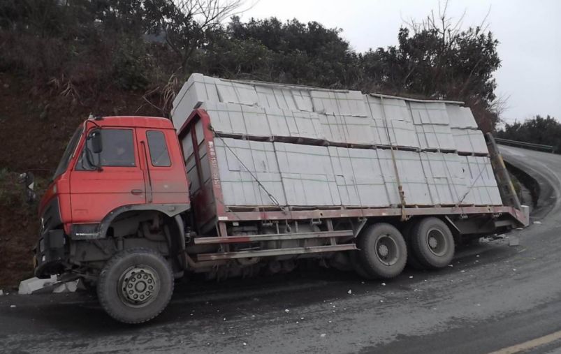 路上的卡車裝了多少貨路遇大貨我們怎麼辦