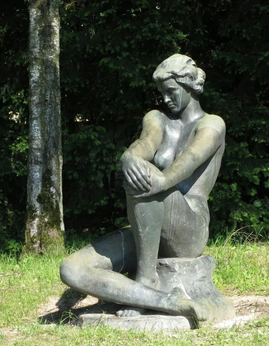 深受罗丹影响的德国雕塑家fritz作品欣赏