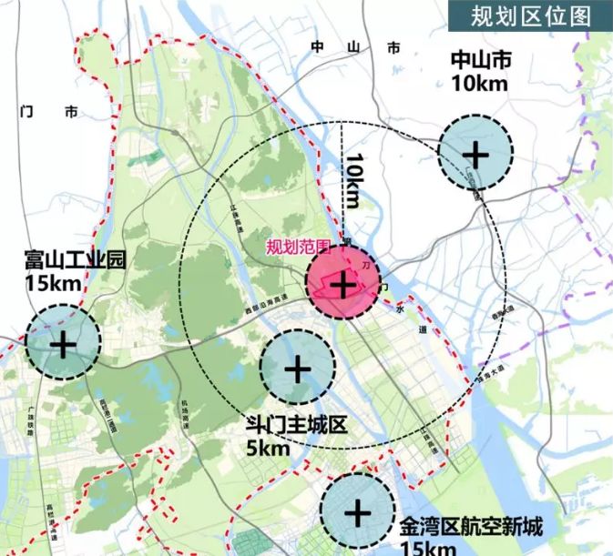 斗门白蕉镇规划图图片