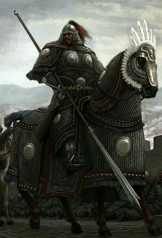 1,甲骑具装重骑兵,即人甲和马甲的合称,是古代重装骑兵的防护装具