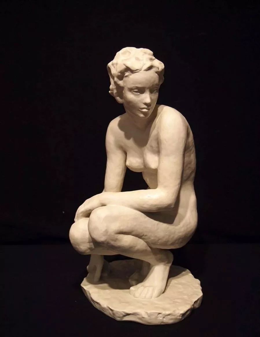 罗丹雕塑作品 女性图片