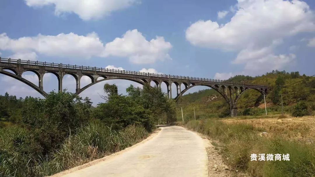 贵溪塘湾的老水槽桥一道美丽的风景你看到过吗