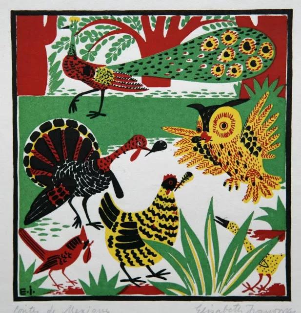 注目于伊万诺夫斯基这些精致如装饰画的绘本作品,可以听见一种静静