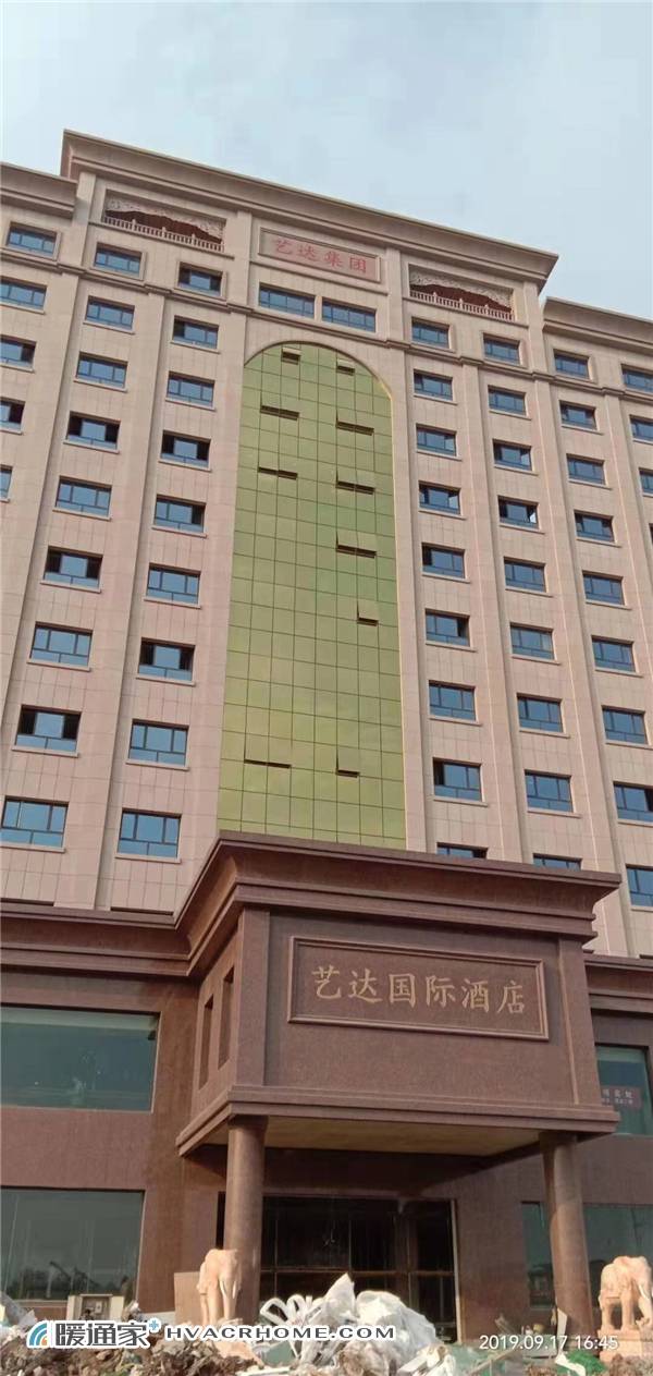 品质的实力,天加多联机助力太原艺达国际酒店