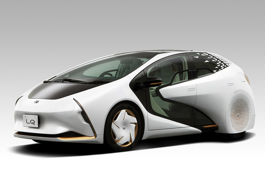 丰田打造的最新概念车外观太科幻了未来的汽车都会这样设计么