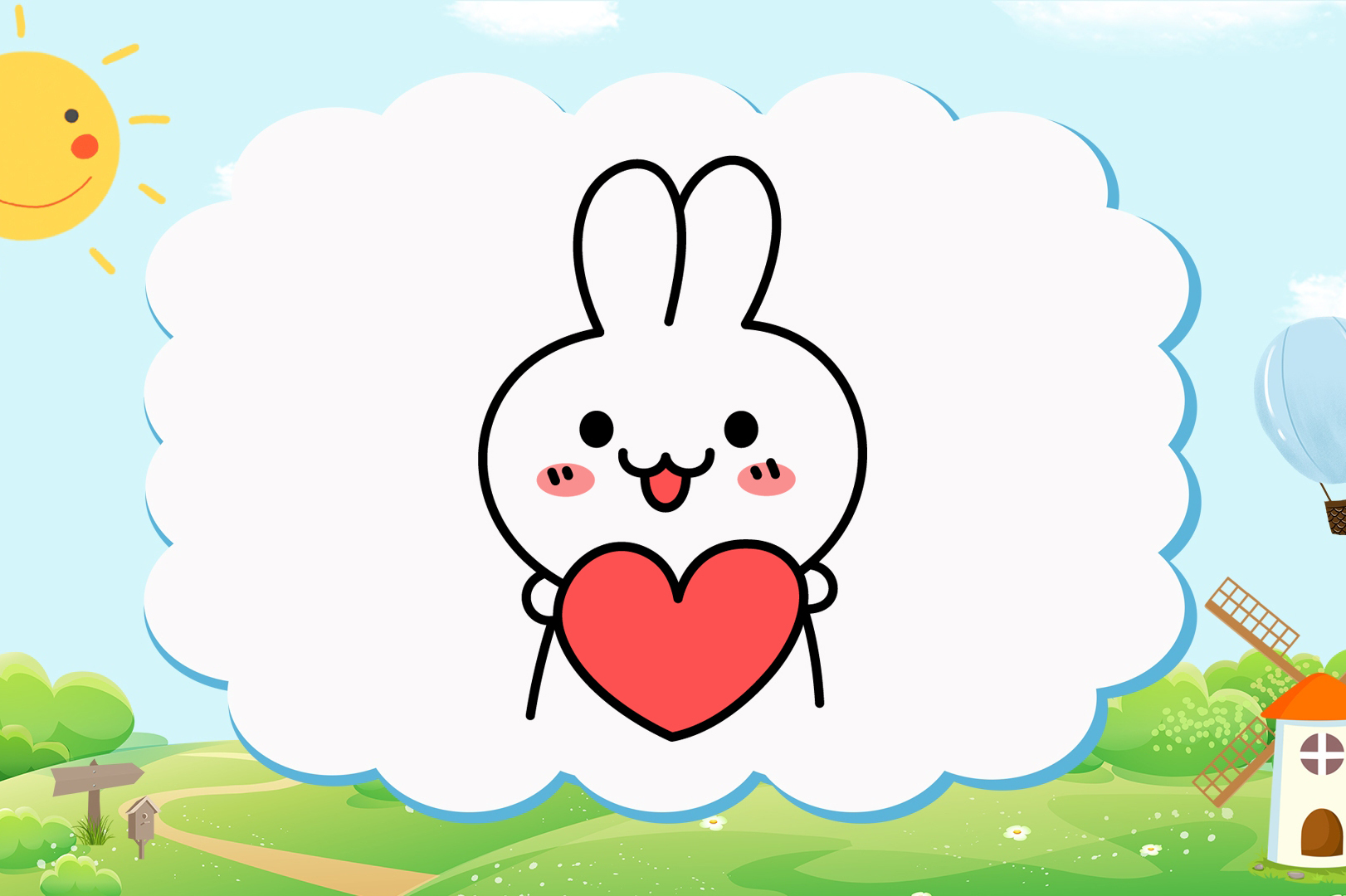 一看就会的小白兔简笔画千万宝妈已收藏