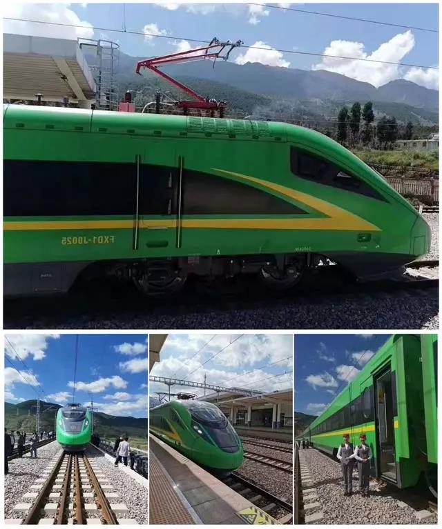 绿巨人来了云南永广铁路开通运营永仁元谋进入动车时代
