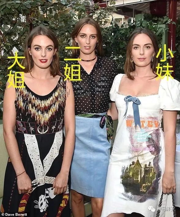 英国富12代名媛姐妹堪称现实版唐顿三姐妹贵族也爱卡戴珊网红画风