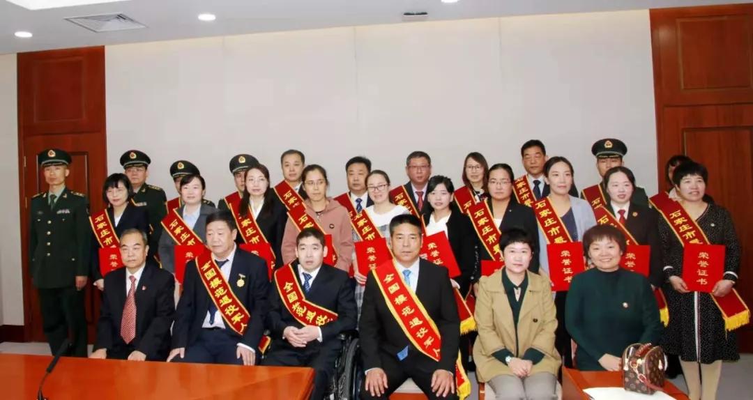 河北省和谐文化研究会王殿明会长出席海军石家庄舰先进事迹报告会