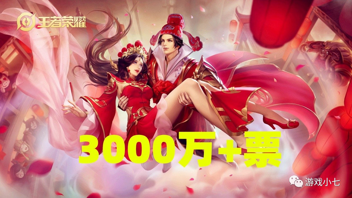 原创王者荣耀孙悟空大圣娶亲破3000万票排名重洗小厨娘再等1年