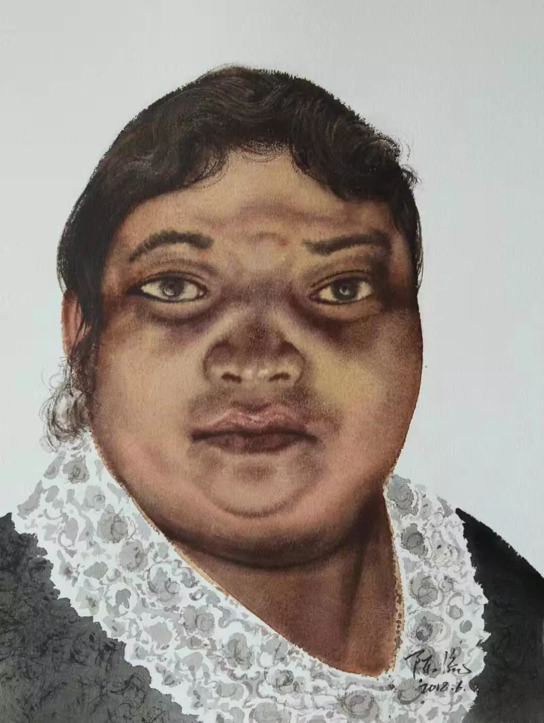 浮生若梦陈流水彩画作品展在浙江美术馆开展