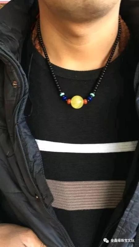 都迷108长串,是锁骨链不够酷吗?_文玩