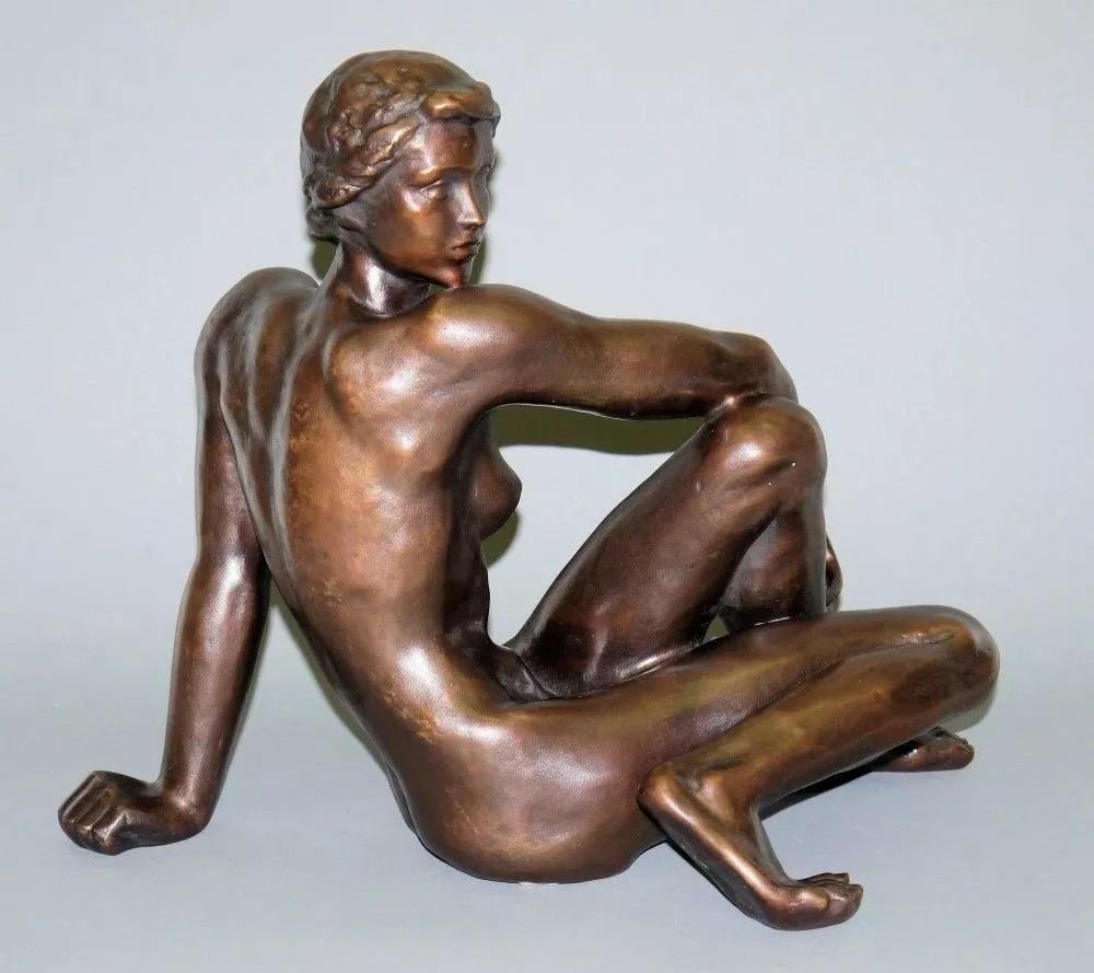 深受罗丹影响的德国雕塑家fritz作品欣赏